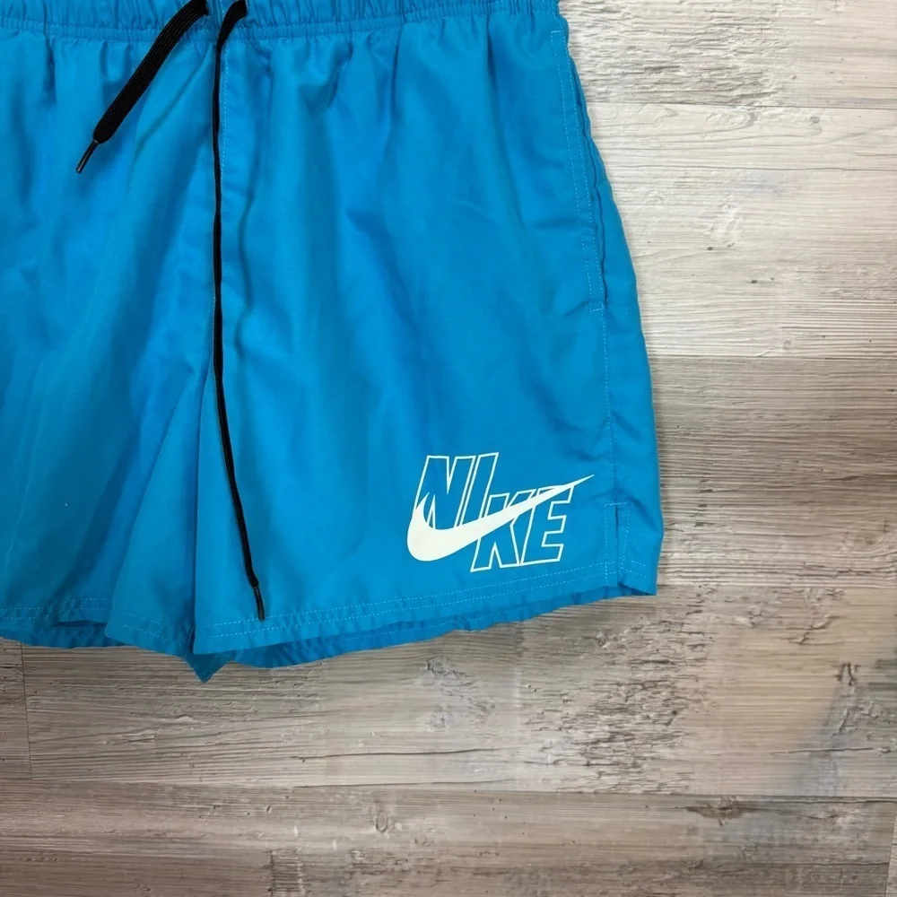 Nike Men’s Royal Blue Swim Trunks Mesh Lined Shorts - Size Large